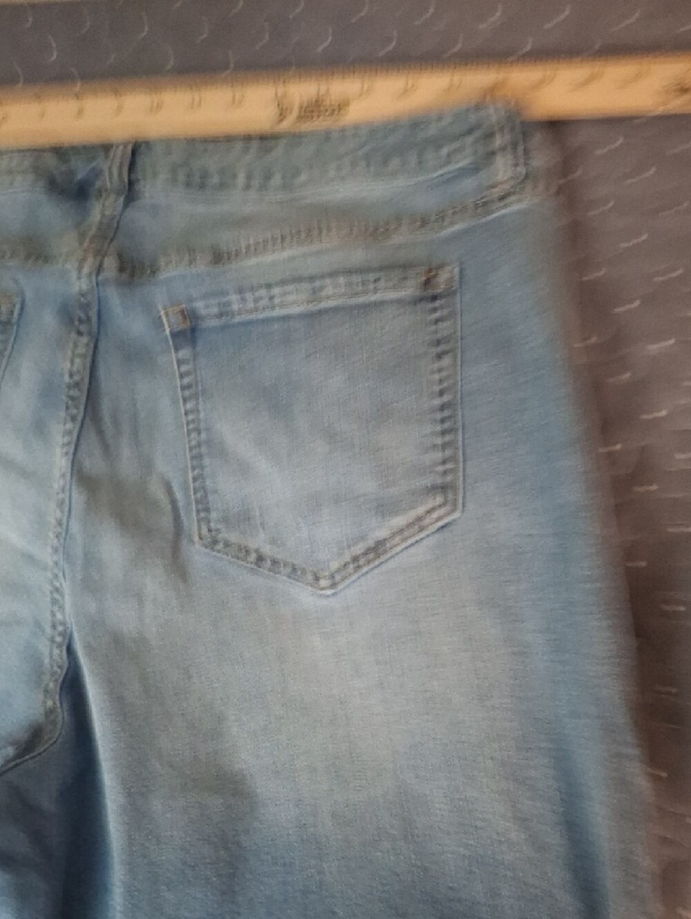 Lane Bryant Flex Magic Waistband Mid Rise Wide Leg Crop Jeans size 18 - Picture 5 of 6